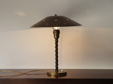 画像をギャラリービューアに読み込む, Danish design Brass Table lamp