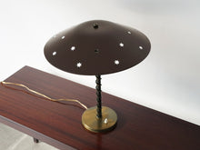 画像をギャラリービューアに読み込む, Danish design Brass Table lamp