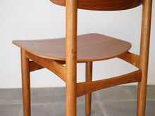 画像をギャラリービューアに読み込む, Børge Mogensen Model 122 Chair ボーエモーエンセンのダイニングチェア122の後ろ