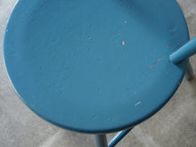 画像をギャラリービューアに読み込む, Børge Mogensen(ボーエ・モーエンセン)のFDB用青いダイニングチェアの座面