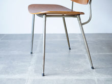 画像をギャラリービューアに読み込む, Børge Mogensen(ボーエ・モーエンセン)Søborg Armchair 肘掛け付きソボーチェアのクロムスチールのフレーム 脚