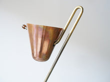 画像をギャラリービューアに読み込む, Carl Aubock(カール・オーボック)の灰皿スタンド モデル3866 灰皿カップは銅製