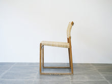 画像をギャラリービューアに読み込む, Børge Mogensen Model BM61 ボーエモーエンセンの籐のダイニングチェアBM61の側面