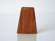 画像をギャラリービューアに読み込む, Kai Kristiansen Trapezium shaped Bookend カイクリスチャンセンのローズウッドのブックエンド 色褪せ