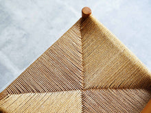 画像をギャラリービューアに読み込む, Børge Mogensen モーエンセン チェアJ39 オーク 椅子の座面のペーパーコードとフレーム