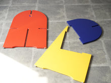 画像をギャラリービューアに読み込む, Torben Skov chair 北欧デザインのデザイナーズチェアの背面 3面で構成される