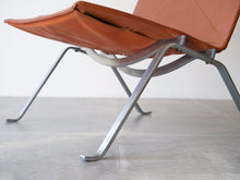 画像をギャラリービューアに読み込む, Poul Kjærholm PK22 EKC製 ポールケアホルムのイージーチェアのスチールのフレーム