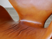 画像をギャラリービューアに読み込む, スワンチェアの座面から背面のアップ