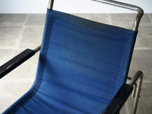 画像をギャラリービューアに読み込む, Marcel Breuer(マルセルブロイヤー)のアームチェアB35 Thonet(トーネット)社製オリジナルのキャンバス生地