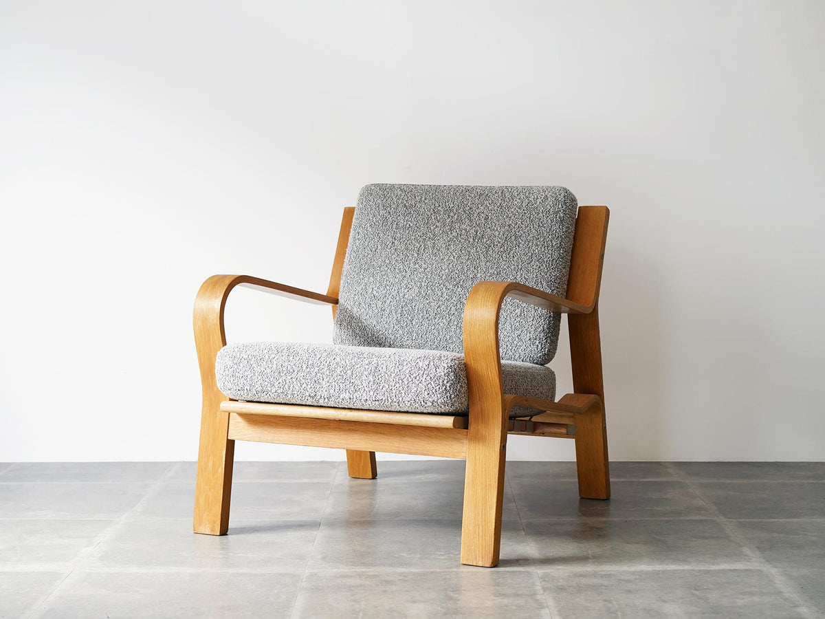 Hans J. Wegner（ハンス・J・ウェグナー) GE671 Getamaイージーチェア 1人用ソファ ゲタマ製｜ 北欧家具・ヴィンテージ家具  – KONDO