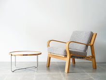 画像をギャラリービューアに読み込む, Hans J Wegner GE671 ハンスJウェグナーのゲタマ製イージチェアとコーヒーテーブル