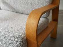 画像をギャラリービューアに読み込む, Hans J Wegner GE671 ハンスJウェグナーのゲタマ製イージチェアの曲木のアーム