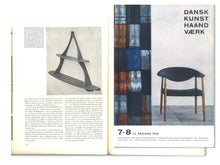 画像をギャラリービューアに読み込む, DANSK-KUNST-HAANDVAERK_1960年7-8月号_表紙とp186
