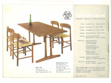 画像をギャラリービューアに読み込む, FDB Møbler_catalog_J39_オークとブナ