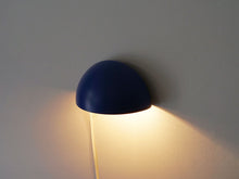 画像をギャラリービューアに読み込む, Danish design Blue wall lamp
