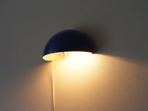 Danish design Blue wall lamp