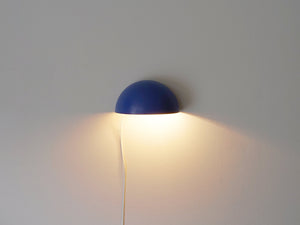 Danish design Blue wall lamp