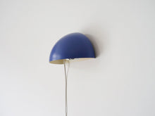 画像をギャラリービューアに読み込む, Danish design Blue wall lamp
