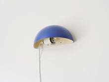 画像をギャラリービューアに読み込む, Danish design Blue wall lamp
