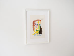 パブロ・ピカソ 「Le Gout du Bonheur #22」幸せの味シリーズ 22番 セルグラフ リトグラフ 版画 アートポスター インテリアアート ピカソの絵