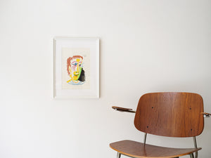 Pablo Picasso（パブロ・ピカソ）Le Gout du Bonheur 幸せの味 No.22 セリグラフ インテリアアート｜  ミッドセンチュリー・アート作品フランス – KONDO