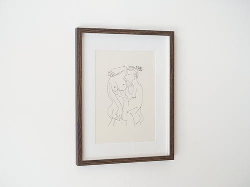 Pablo Picasso Le Gout du Bonheur #65 パブロ・ピカソの版画 幸せの味 セリグラフ リトグラフ インテリアアート フランス