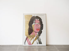 画像をギャラリービューアに読み込む, Andy Warhol アンディ・ウォーホル Mick Jagger ミック・ジャガーのポスター  現代アート インテリアアート アートポスター
