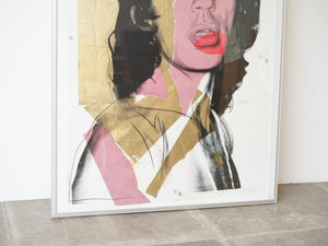 Andy Warhol アンディ・ウォーホル Mick Jagger ミック・ジャガーのポスター 現代アート インテリアアート アートポスター