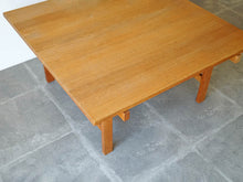 画像をギャラリービューアに読み込む, Hans J Wegner AT22 Andreas Tuck ハンス ウェグナー オーク無垢材 正方形 コーヒーテーブル ローテーブル
