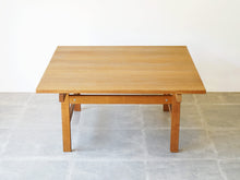 画像をギャラリービューアに読み込む, Hans J Wegner AT22 Andreas Tuck ハンス ウェグナー オーク無垢材 正方形 コーヒーテーブル ローテーブル
