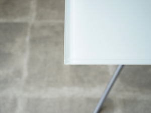 Todd Bracher Fritz Hansen T-No.1 glass tableトッド・ブレイチャー フリッツハンセン製 大きなガラステーブル 会議テーブルおしゃれ デザイナーズテーブル 10人用 ガラス天板