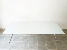 画像をギャラリービューアに読み込む, Todd Bracher Fritz Hansen T-No.1 glass tableトッド・ブレイチャー フリッツハンセン製 大きなガラステーブル 会議テーブルおしゃれ デザイナーズテーブル 10人用 ガラス天板 
