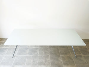 Todd Bracher Fritz Hansen T-No.1 glass tableトッド・ブレイチャー フリッツハンセン製 大きなガラステーブル 会議テーブルおしゃれ デザイナーズテーブル 10人用 ガラス天板 