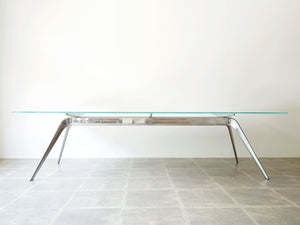 Todd Bracher Table with top of glass