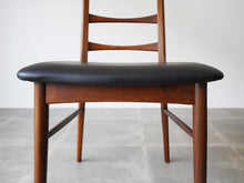 画像をギャラリービューアに読み込む, Niels Koefoed Koefoeds Mobelfabrik Lis ニールス コフォード リス ローズウッドと ダイニングチェアの座面とフレーム
