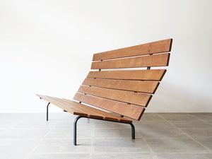Erik Ole Jørgensen Georg Jørgensen and Søn エリック オーレ ヨルゲンセン ジョージ ヨルゲンセン モダンデザイン 北欧ヴィンテージ オーク無垢材 ベンチ