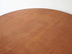 アルネヤコブセン ダイニングテーブル ビンテージ 丸テーブル 円卓 北欧インテリア Arne Jacobsen dinning table チーク材の天板