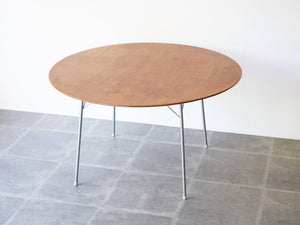 アルネヤコブセン ダイニングテーブル ビンテージ 丸テーブル 円卓 北欧インテリア Arne Jacobsen dinning table チーク材のテーブル