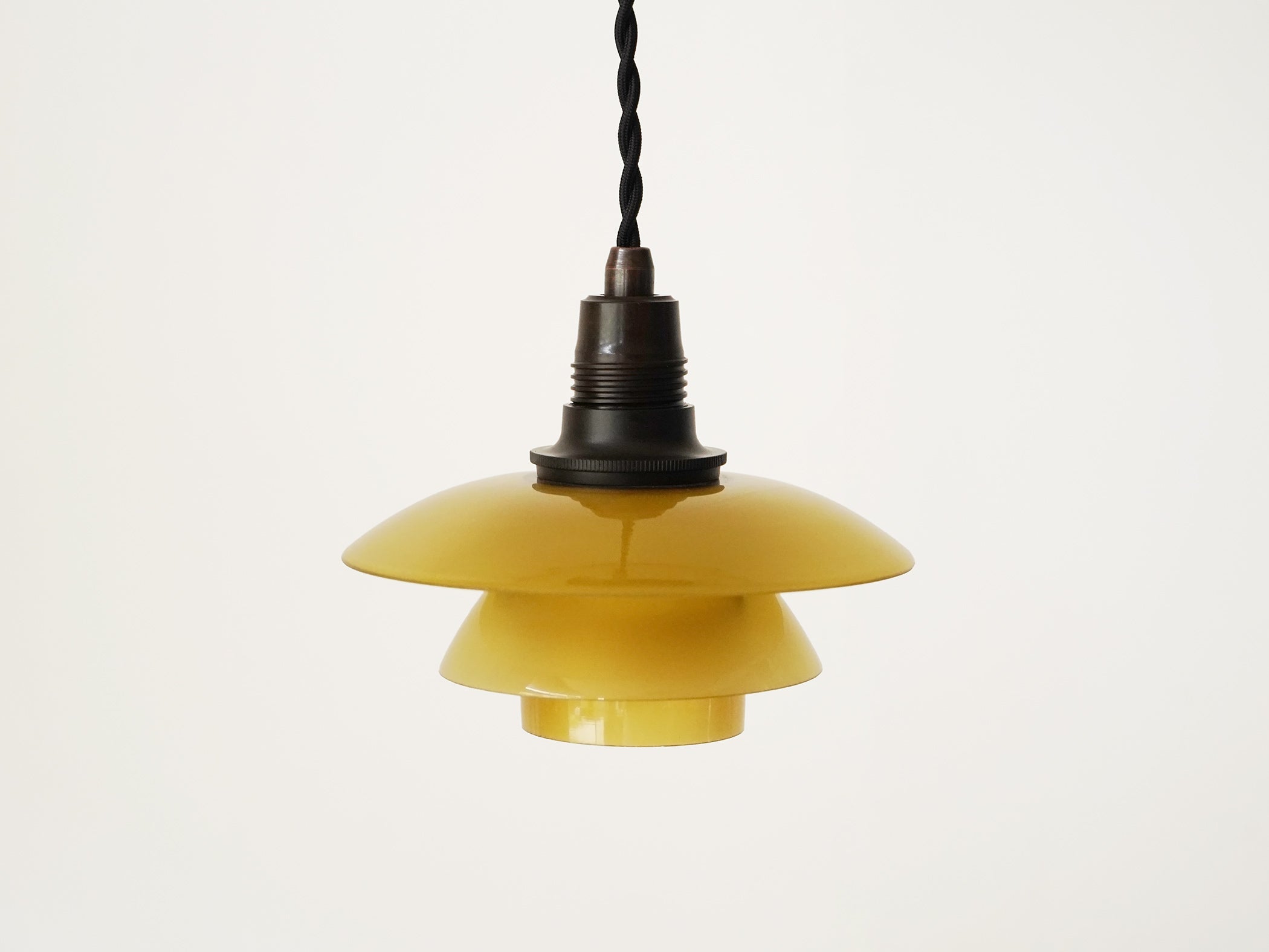 Poul Henningsen ポール・ヘニングセン PH1/1ペンダントランプ 琥珀