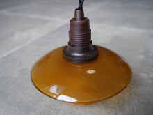 画像をギャラリービューアに読み込む, Poul Henningsen Louis Poulsen PH1/1ポールヘニングセン 琥珀 アンバー ルイスポールセン ペンダントランプのシェード
