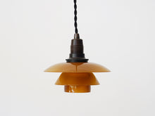 画像をギャラリービューアに読み込む, Poul Henningsen Louis Poulsen PH1/1ポールヘニングセン 琥珀 アンバー ルイスポールセン ペンダントランプ
