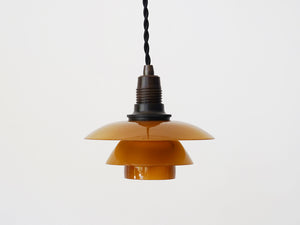 Poul Henningsen ポール・ヘニングセン PH1/1ペンダントランプ 琥珀
