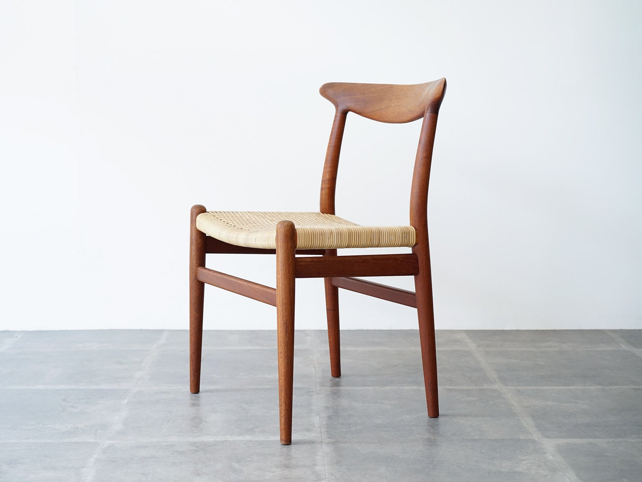 検討させていただきますHans Wegner ウェグナー　W2 チーク　チェア　デンマーク 北欧