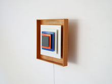 画像をギャラリービューアに読み込む, Bent Karlby Lyfa Kvadrille ベントカールビィ カドリーユ ウォールランプ  角度調節可 北欧デザインのオブジェ ブラケットライトの斜めから
