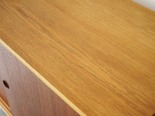 画像をギャラリービューアに読み込む, Børge Mogensen Cabinet with shelves Karl Andersson Söner ボーエモーエンセン オークとチークのキャビネット サイドボードの木目
