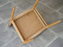 画像をギャラリービューアに読み込む, ニールスOモラーのダイニングチェア モデル75 ペーパーコードの椅子 JLモラーのチェア Niels O.Møller chair75 椅子の裏面
