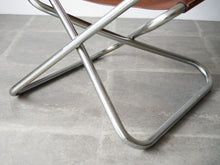 画像をギャラリービューアに読み込む, Erik Magnussen Z down Engelbrechts製 Folding Chair エリックマグヌッセン フォールディングチェア 北欧ヴィンテージ 折畳式椅子の脚

