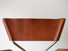 画像をギャラリービューアに読み込む, Erik Magnussen Z down Engelbrechts製 Folding Chair エリックマグヌッセン フォールディングチェア 北欧ヴィンテージ 折畳式椅子の背もたれ
