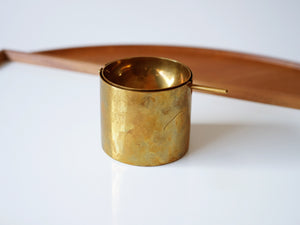 Arne Jacobsen “Cylinda-line” Brass ashtray
