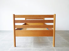 画像をギャラリービューアに読み込む, Hans J Wegner Ry Møbler Bedハンス ウェグナー オーク材 シングルベッド ベッドのフットボード
